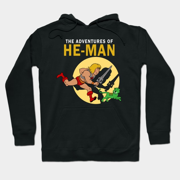 The Adventures of He-Man Hoodie by MarkWelser